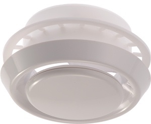 Luchtventiel kuststof MKL 125 150m3/h Vw