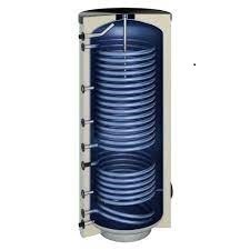 400 l met 2 buiswarmtewisselaars